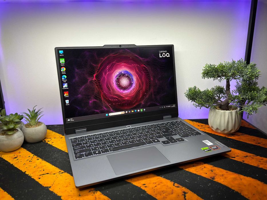 новий Lenovo LOQ, rtx 4050, ryzen 7-8845, 16gb, 144hz