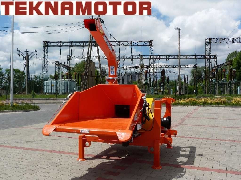 Rębak bębnowy do gałęzi, drzewa 18cm nowy, producent Teknamotor