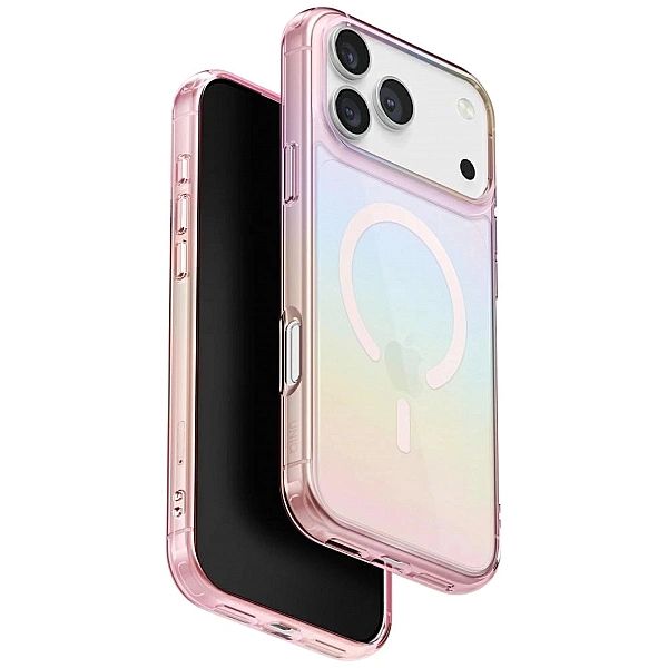 Etui UNIQ Iridescia na iPhone 17 Pro Max Magclick Charging - wielokolo