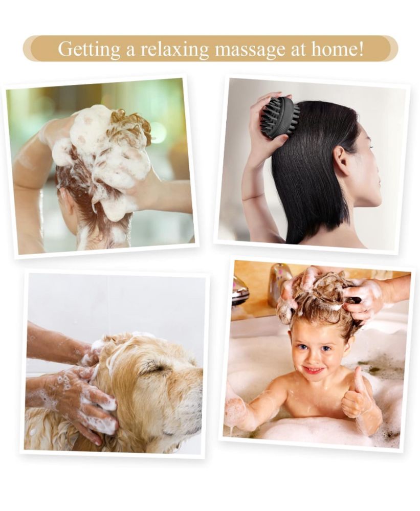 TOUCHBeauty szczotka do masażu skóry głowy