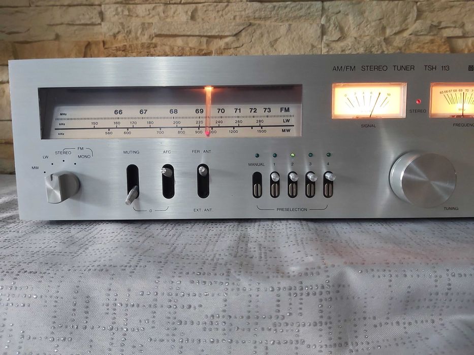 UNITRA DIORA  Tuner  TSH 113 stan kolekcjonerski po pełnym serwisie.