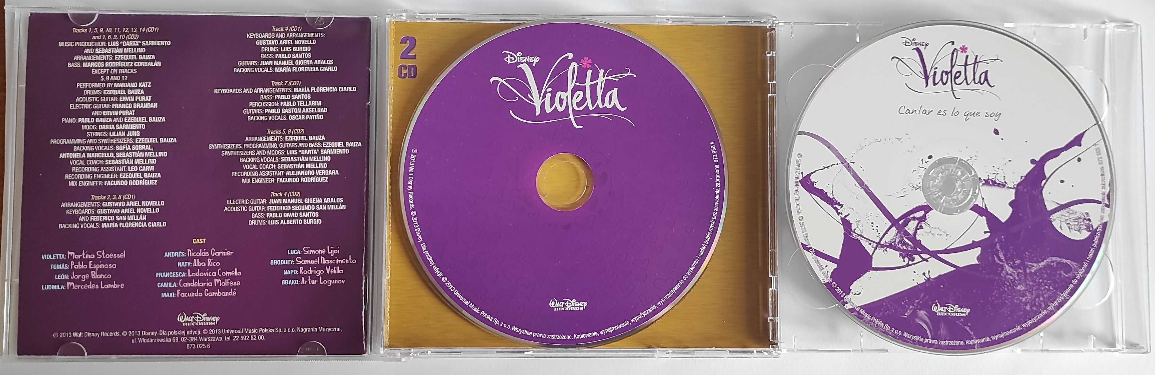 Płyta CD Violetta i Cantar Es Lo Que Soy Edycja kolekcjonerska