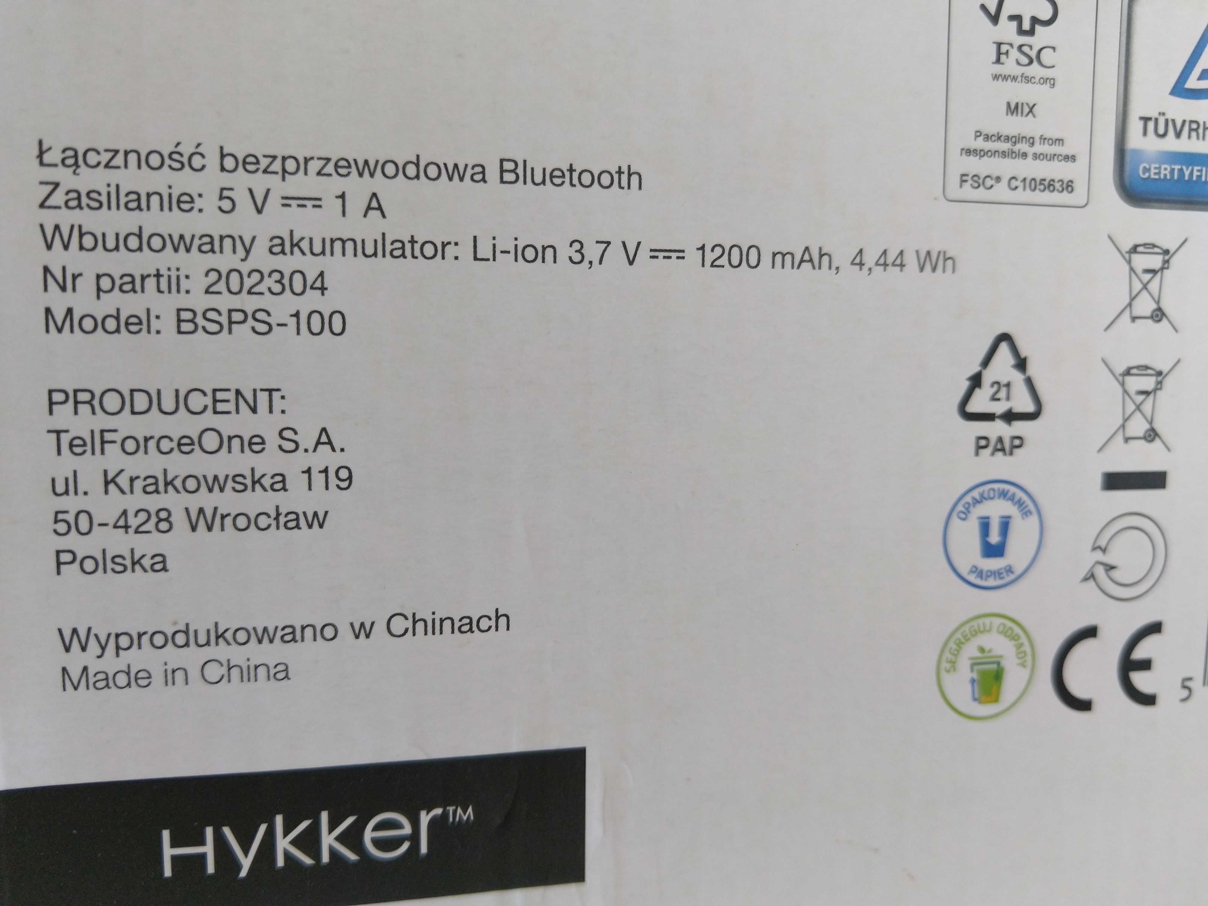 NAJTANIEJ Głośnik Bezprzewodowy PARTY Radio USB LED Bluetooth Wysyłka