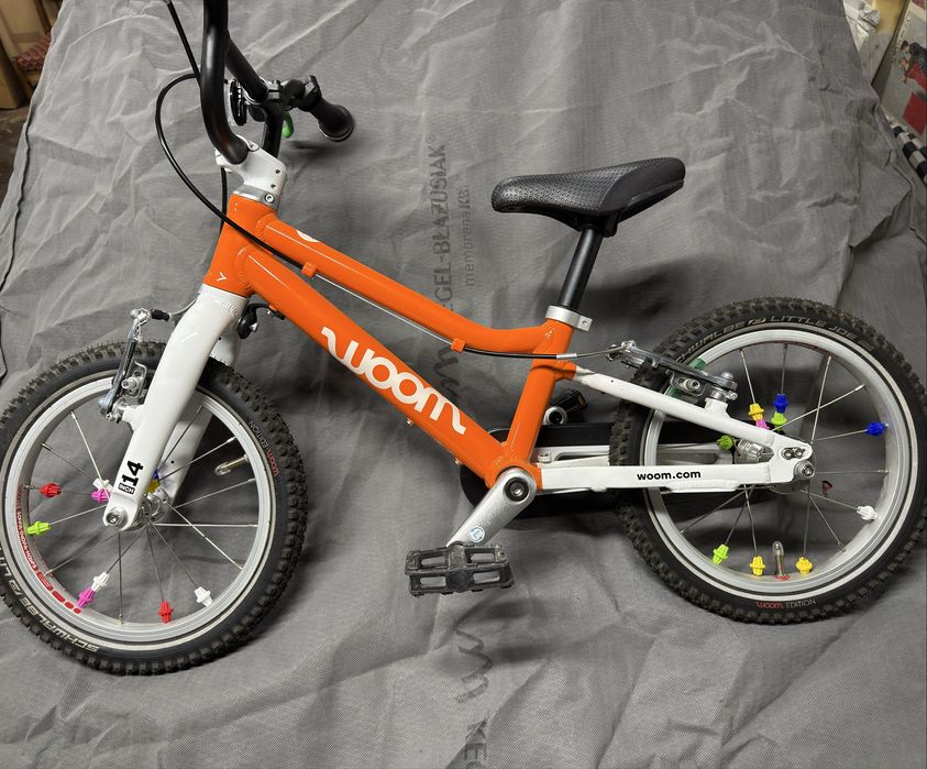 WOOM 2 l gwarancja l super stan l koła 14 cali l pudełko