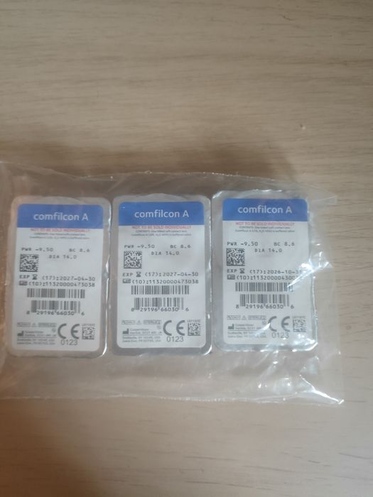 -9,50 CooperVision biofinity soczewki kontaktowe