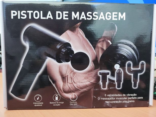 Pistola de massagem