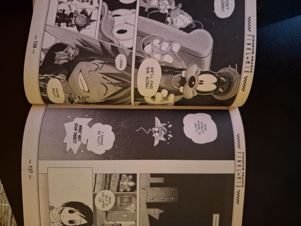 Kingdom hearts manga 1