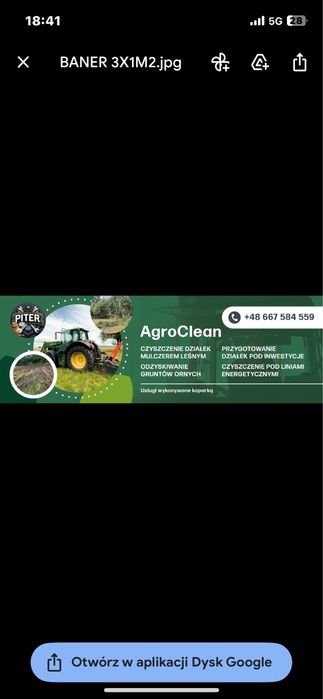 Mulczowanie czyszenie dzialek