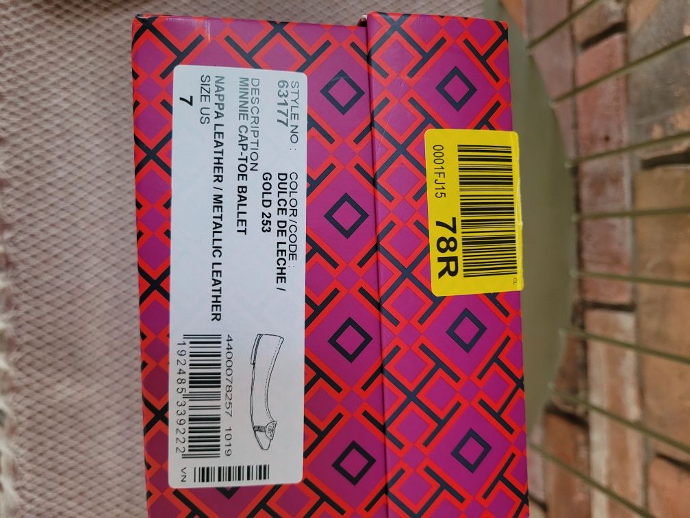 Tory burch oryginalne baleriny r.37