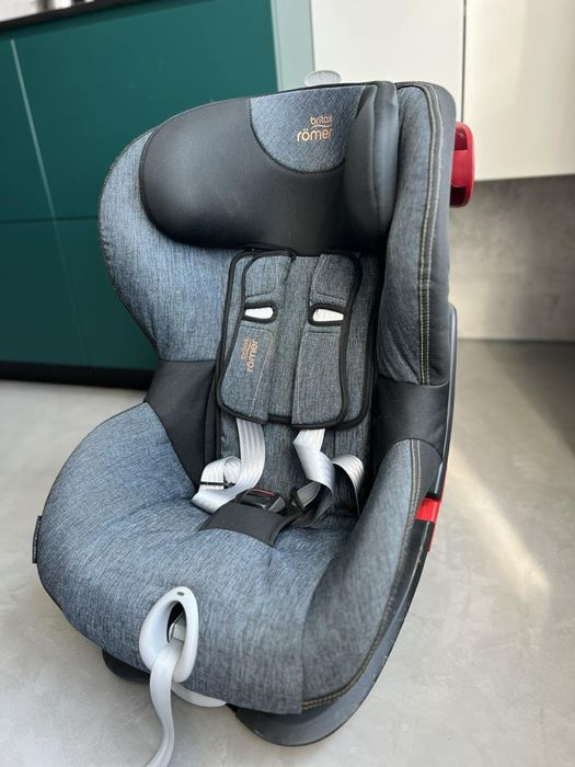 Дитяче автокрісло Britax-Romer KING II BLACK SERIES (Blue marble)