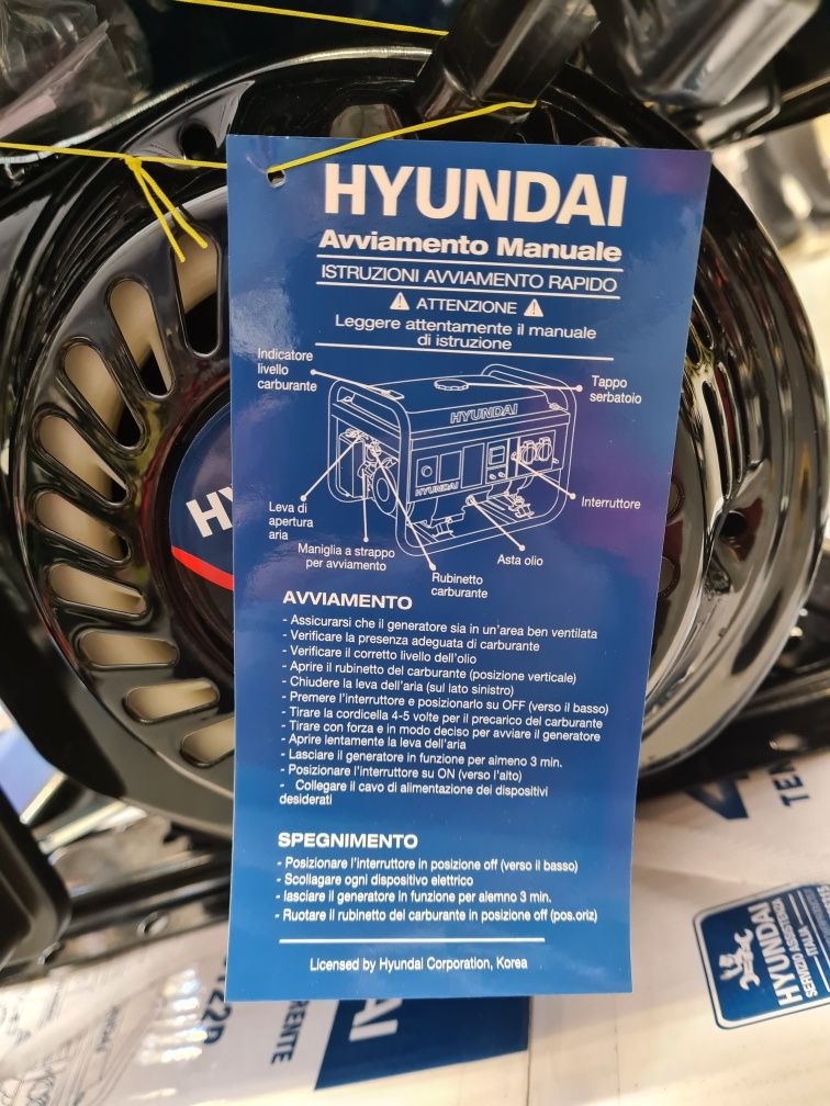 Генератор Hyundai 3 квт