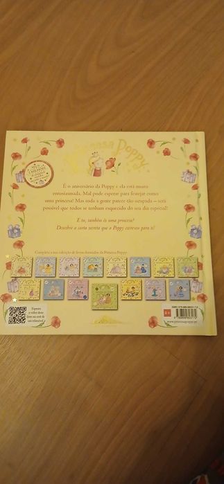 Conjunto de 5 livros princesa Poppy