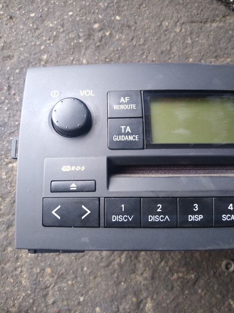 Radio CD toyota 58804 oryginał corolla Verso I