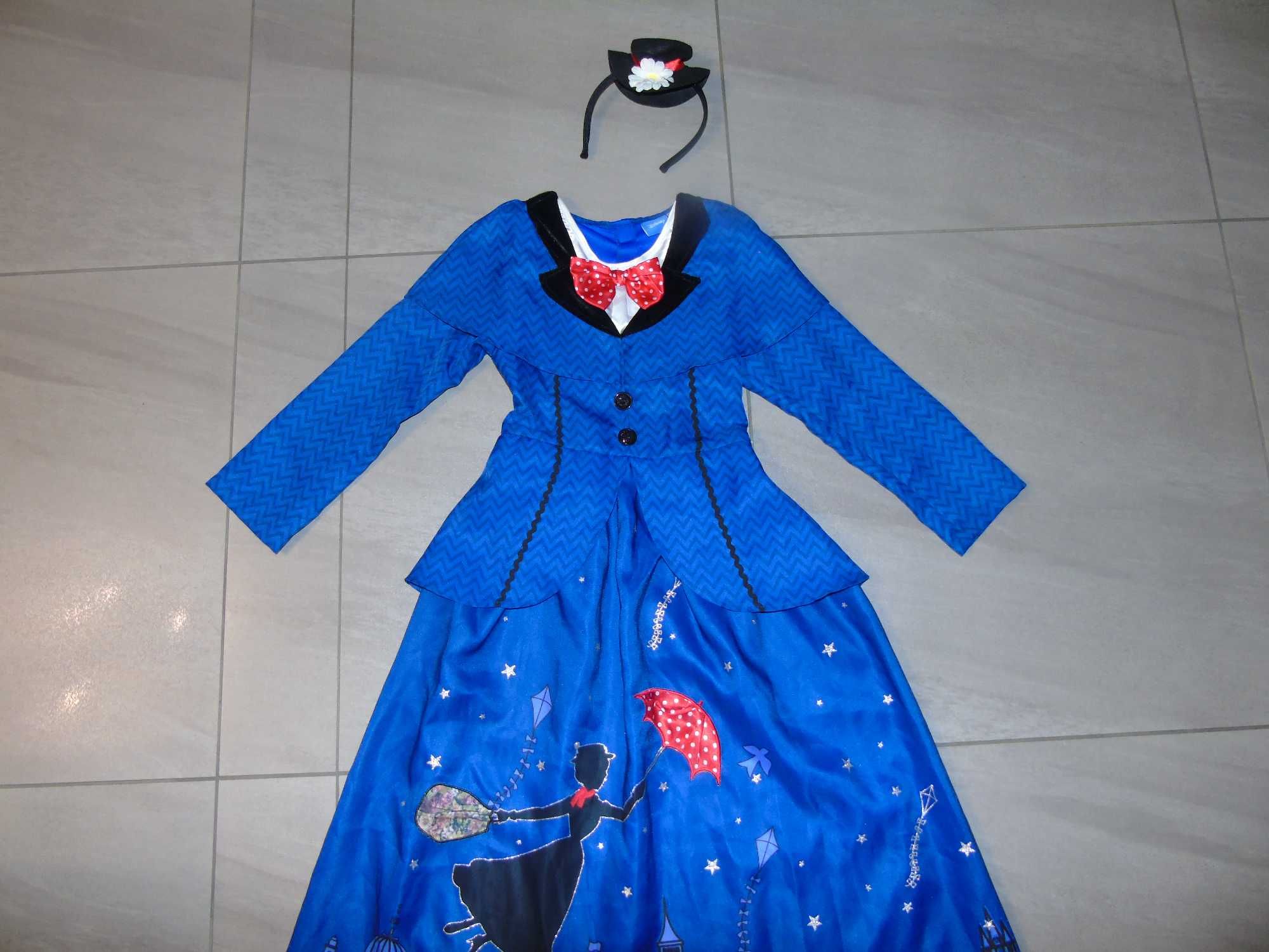 Kostium Mary Poppins 9-10 lat