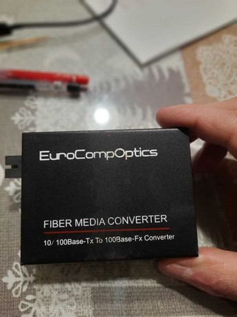 Медіа конвертер оптоволокна EuroCompOptics