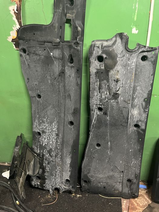 защита днища левая правая FWD vw tiguan 2/ 2018 / allspace