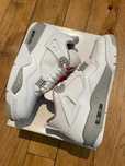 *NoweJordan4 Air4ButyWhiteUnisexTrampki*41