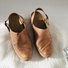 Buty skórzane Footglove 37 skóra skórzane camel beżowe nude karmelowe