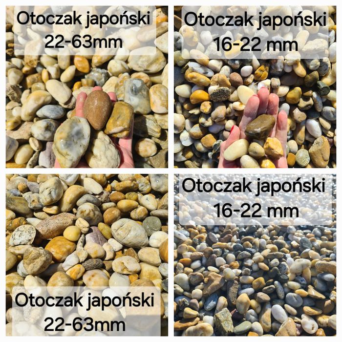 granit grys dalmatyńczyk bazalt otoczak gnejs piasek łupek dolomit