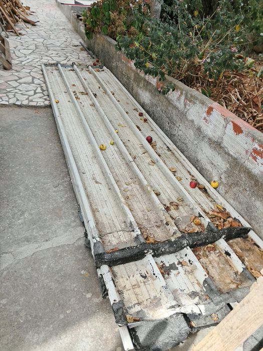 Chapa zincada branco