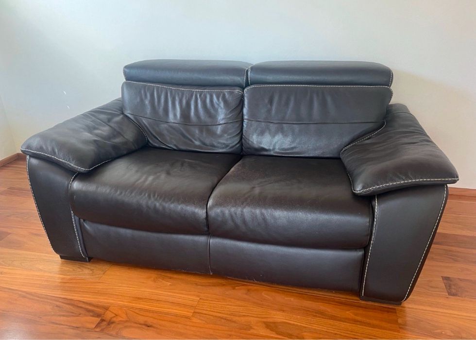 Шкіряний набір диванів