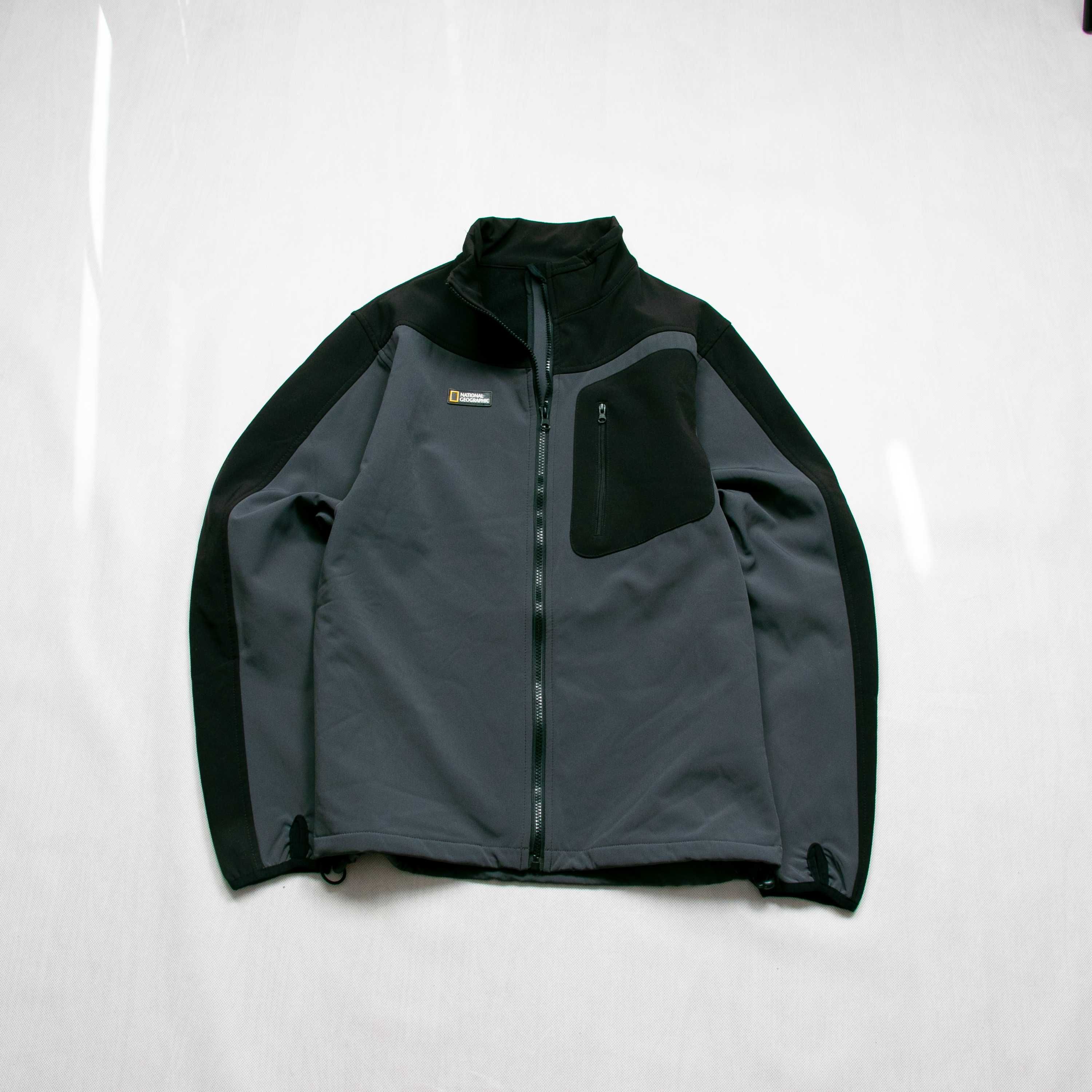 National Geographic softshell z kieszonką S/M slim