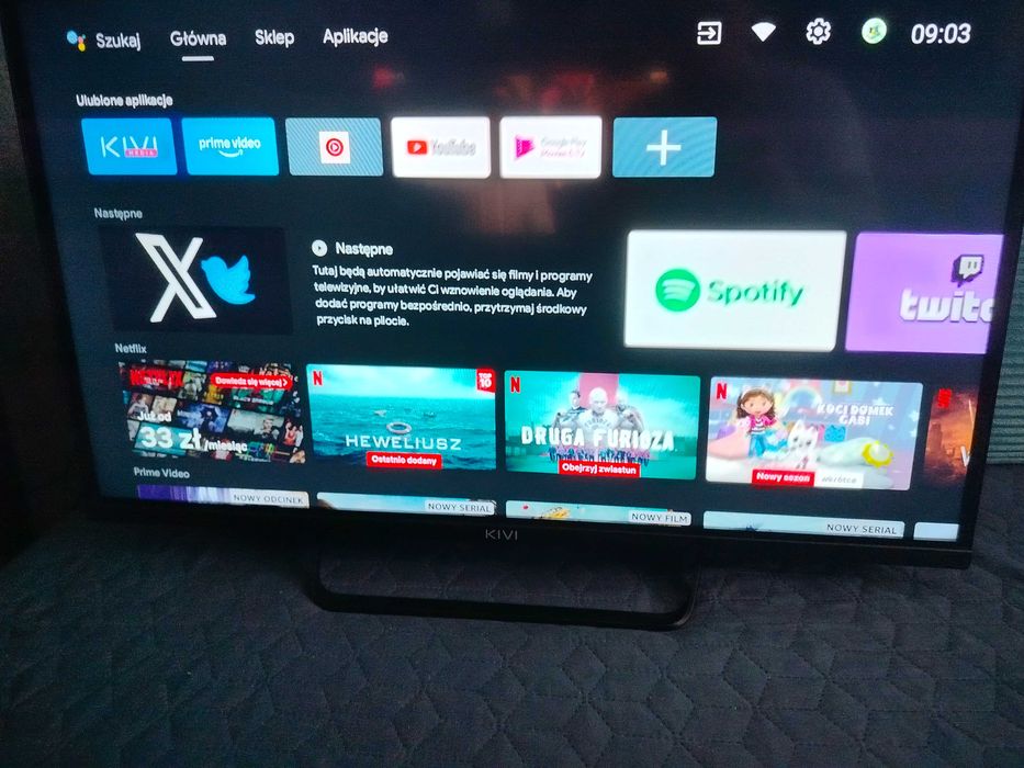 Telewizor Kivi 32 cale na gwarancji