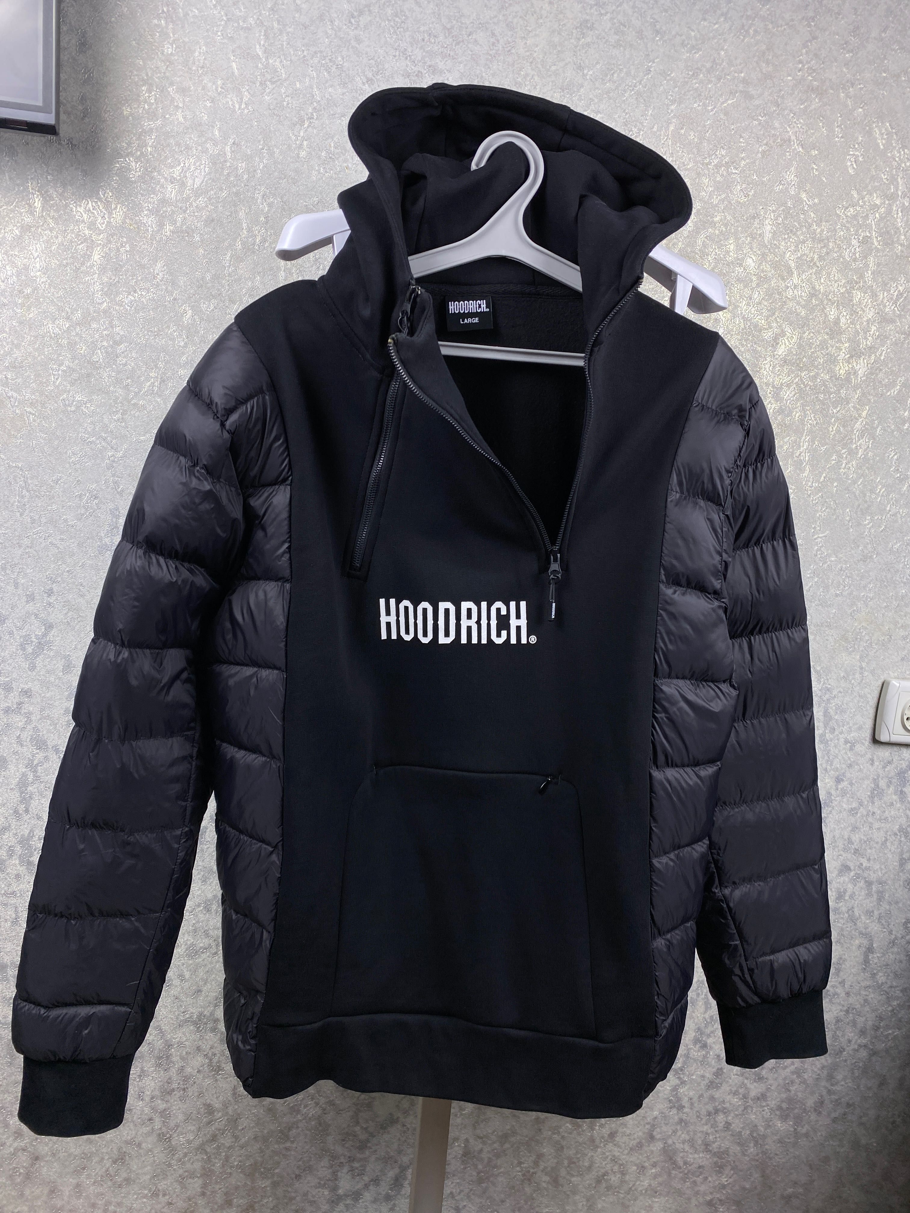 Мужская черная кофта/куртка/анорак HOODRICH L