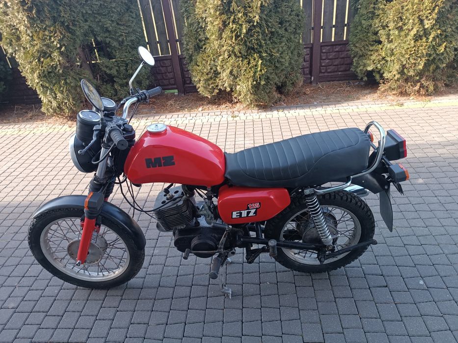 MZ Etz 125 zamiana zamienię motocykl quad cross prl auto bus