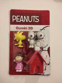 Gumki do ścierania 3D Snoopy