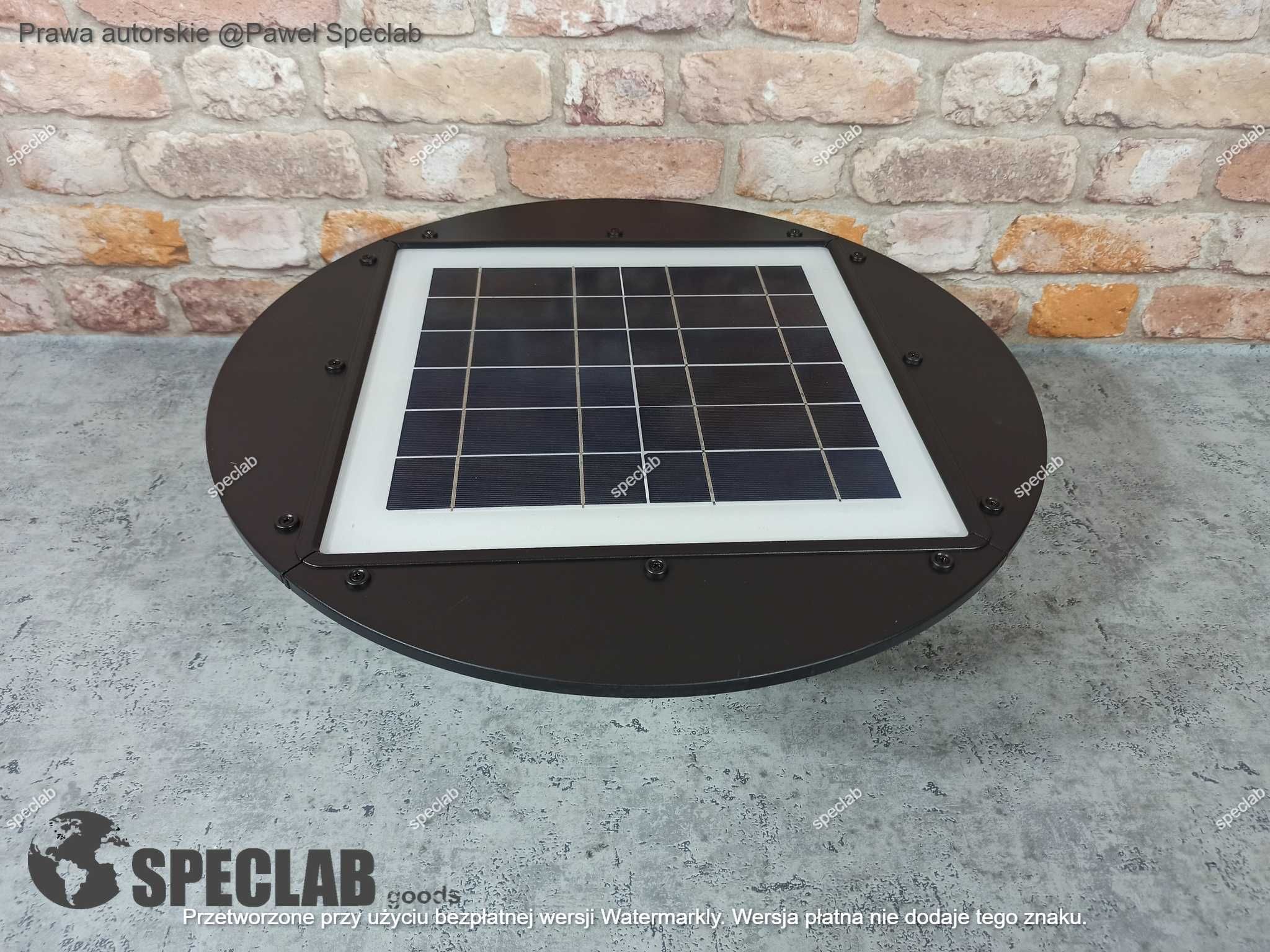 Lampa uliczna 400 W 7000 lm zasilanie solarne