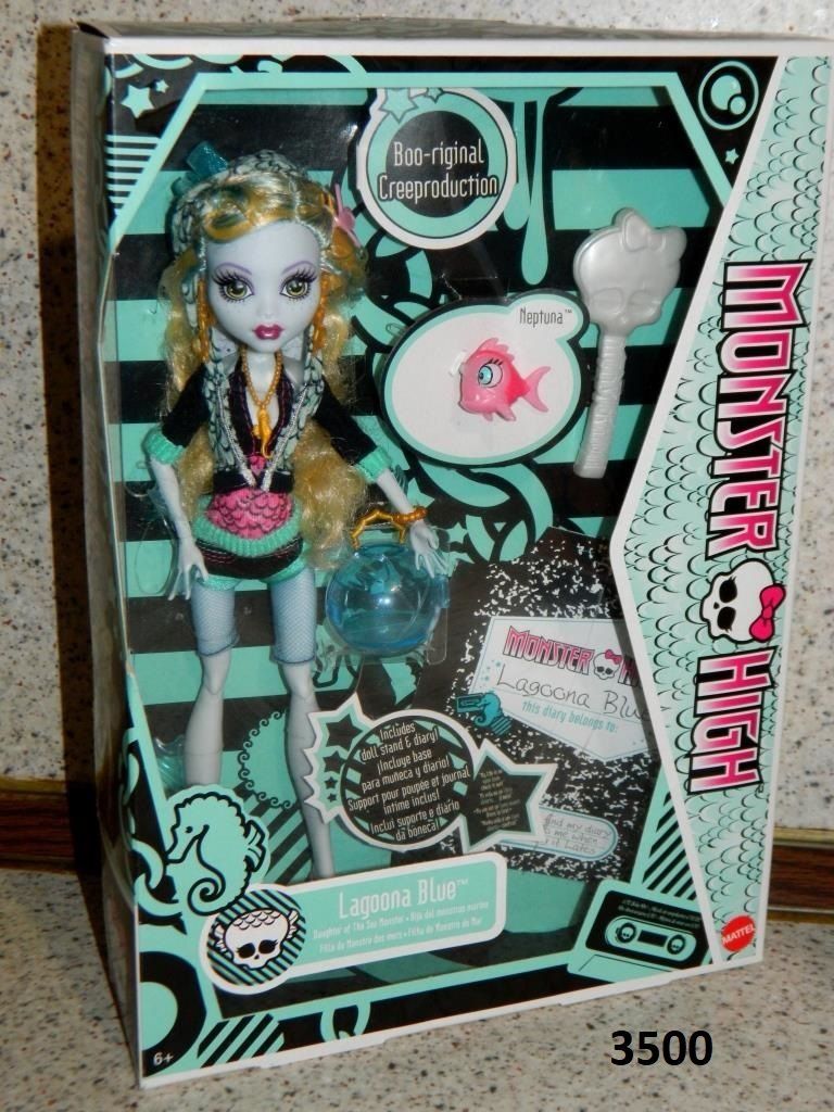 Monster High Лагуна Мяулодия Пурсефона Монстер хай базовые