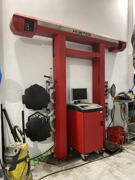 Hunter DSP zbiezność geometriia kół