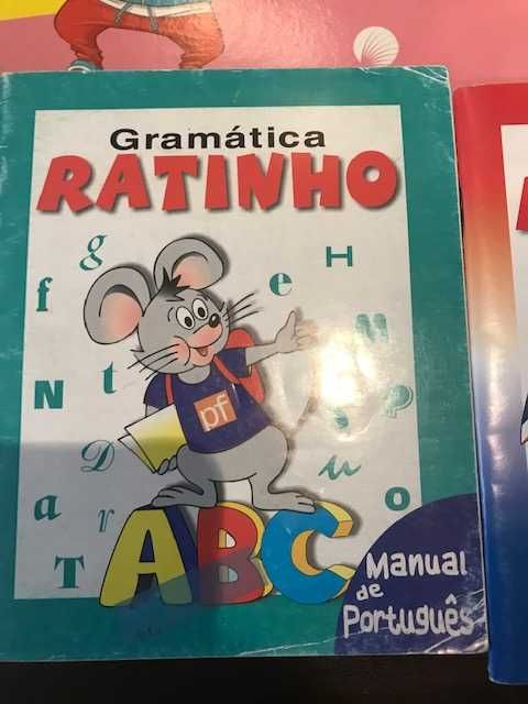 Livros gramática, inglês e compendio