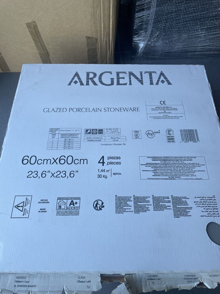 Ceramico argenta 60cmx60cm