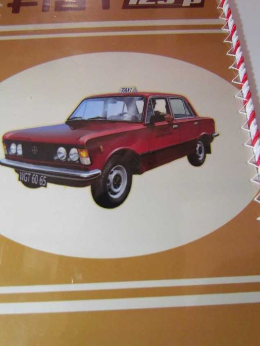 Proporczyk Polski FIAT 125 p 125p Duży Fiat Taxi FSO ideał 2
