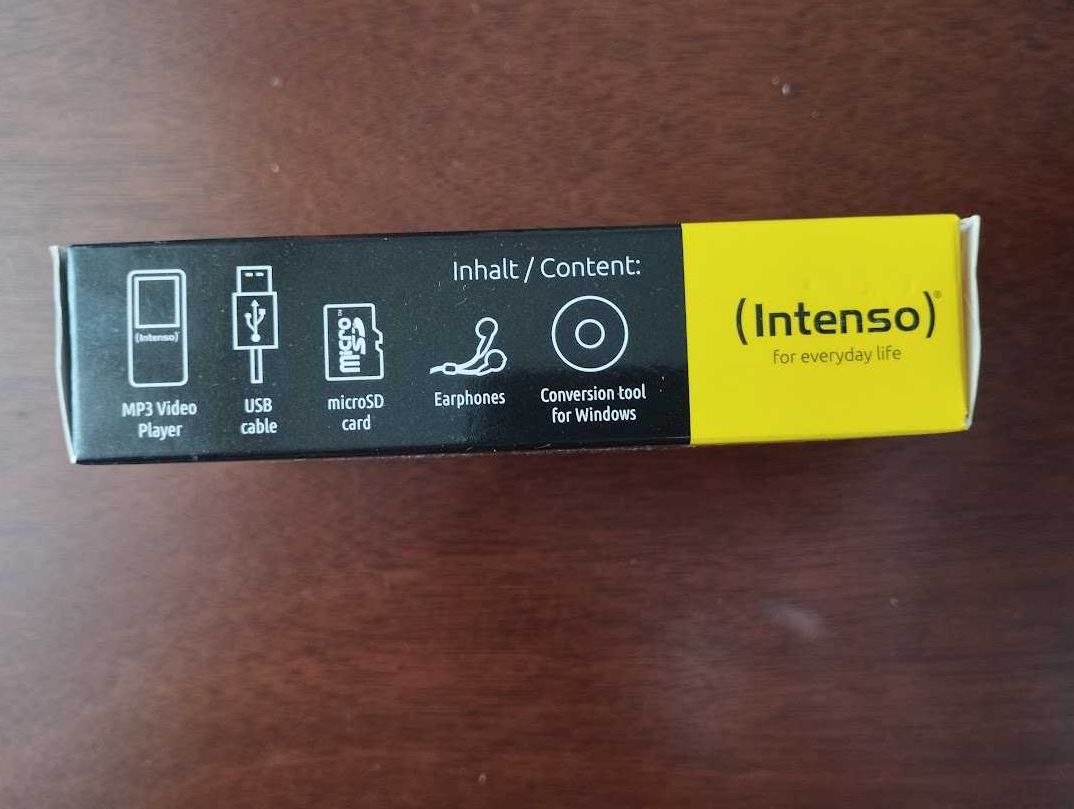 Hi-Res плеєр Intenso Video Scooter 8 GB Pink