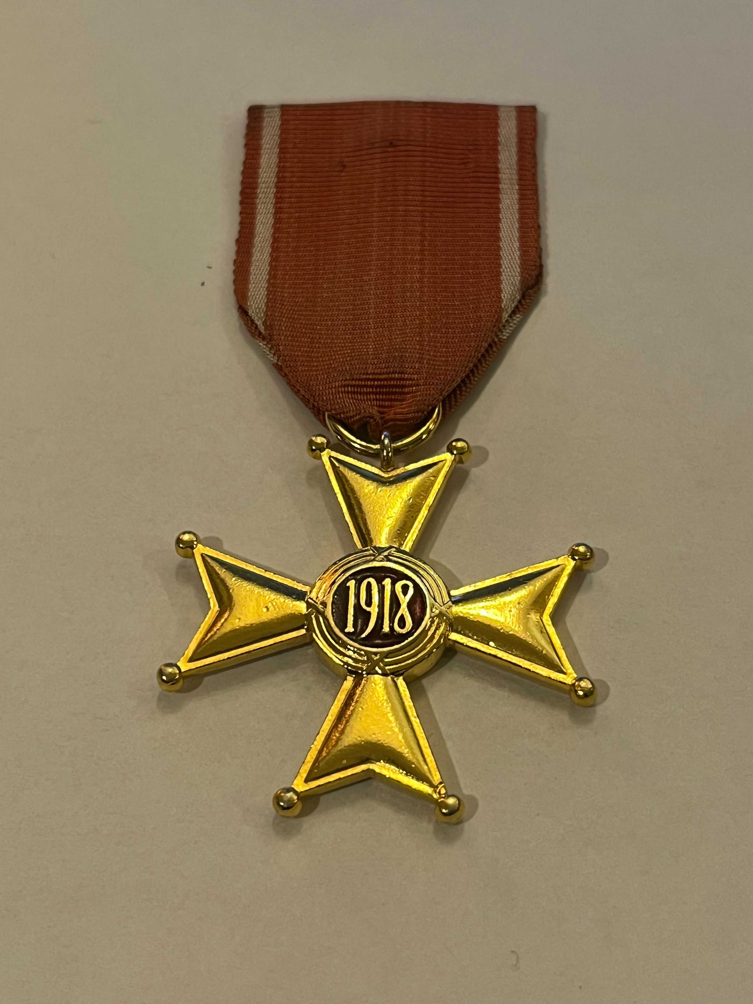 Krzyż Oficerski Orderu Odrodzenia Polski - Polonia Restituta, 1918