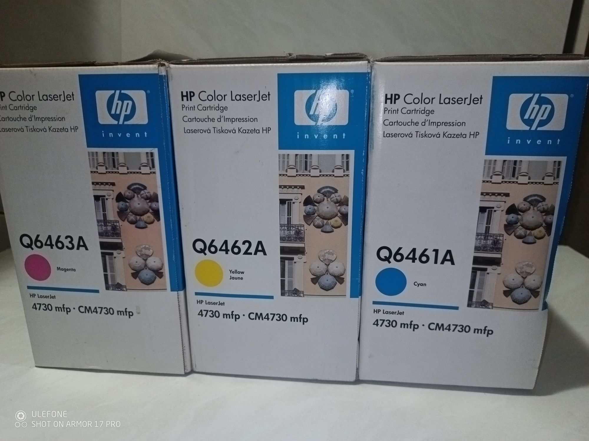 Картридж кольоровий лазерний HP CLJ4730/CM4730mfp Q6461A Q6462A Q6463A