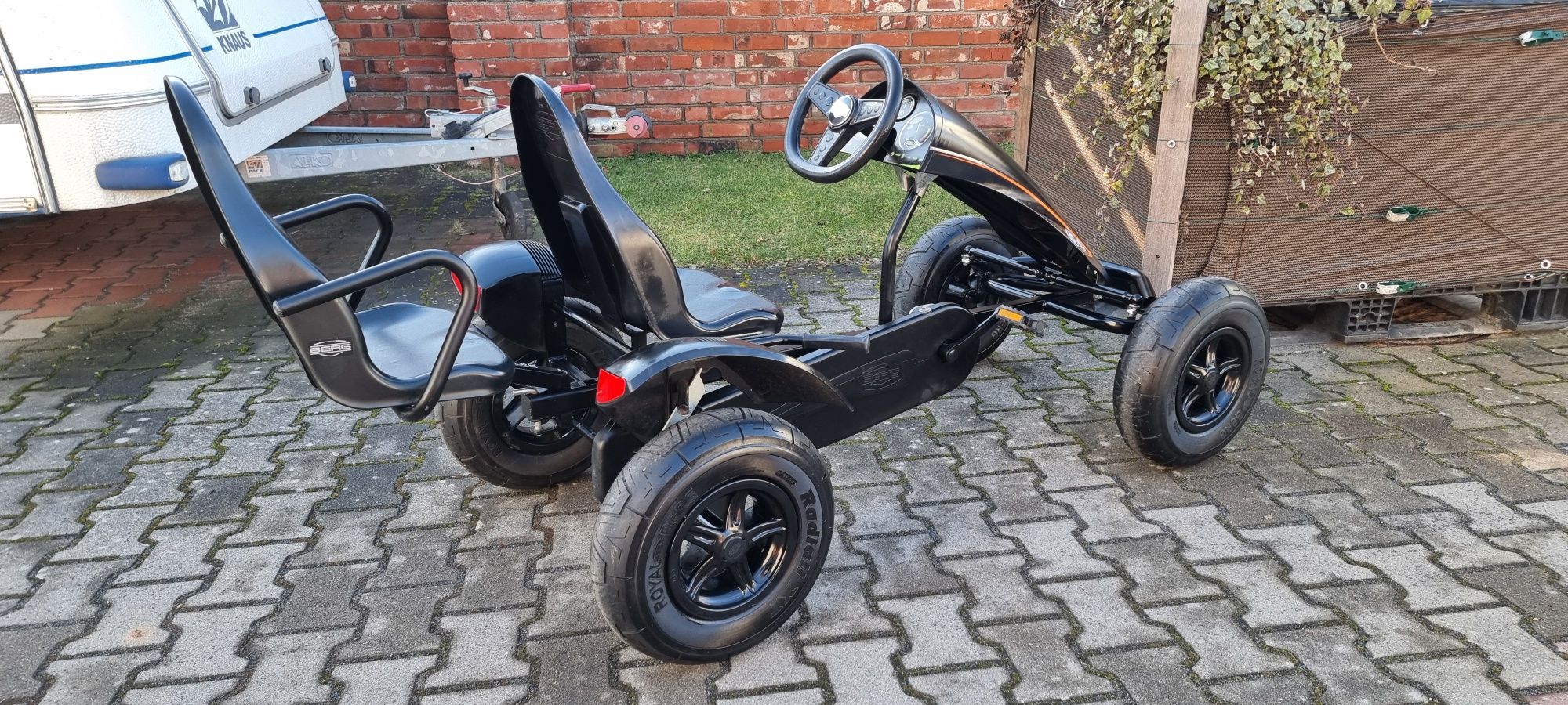 gokart Berg Black Edition.6-99 lat,  wolnobieżka