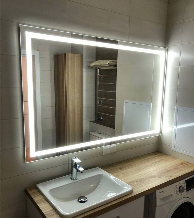 Led зеркало, зеркало с подсветкой, зеркало в ванную,дзеркало,визажное