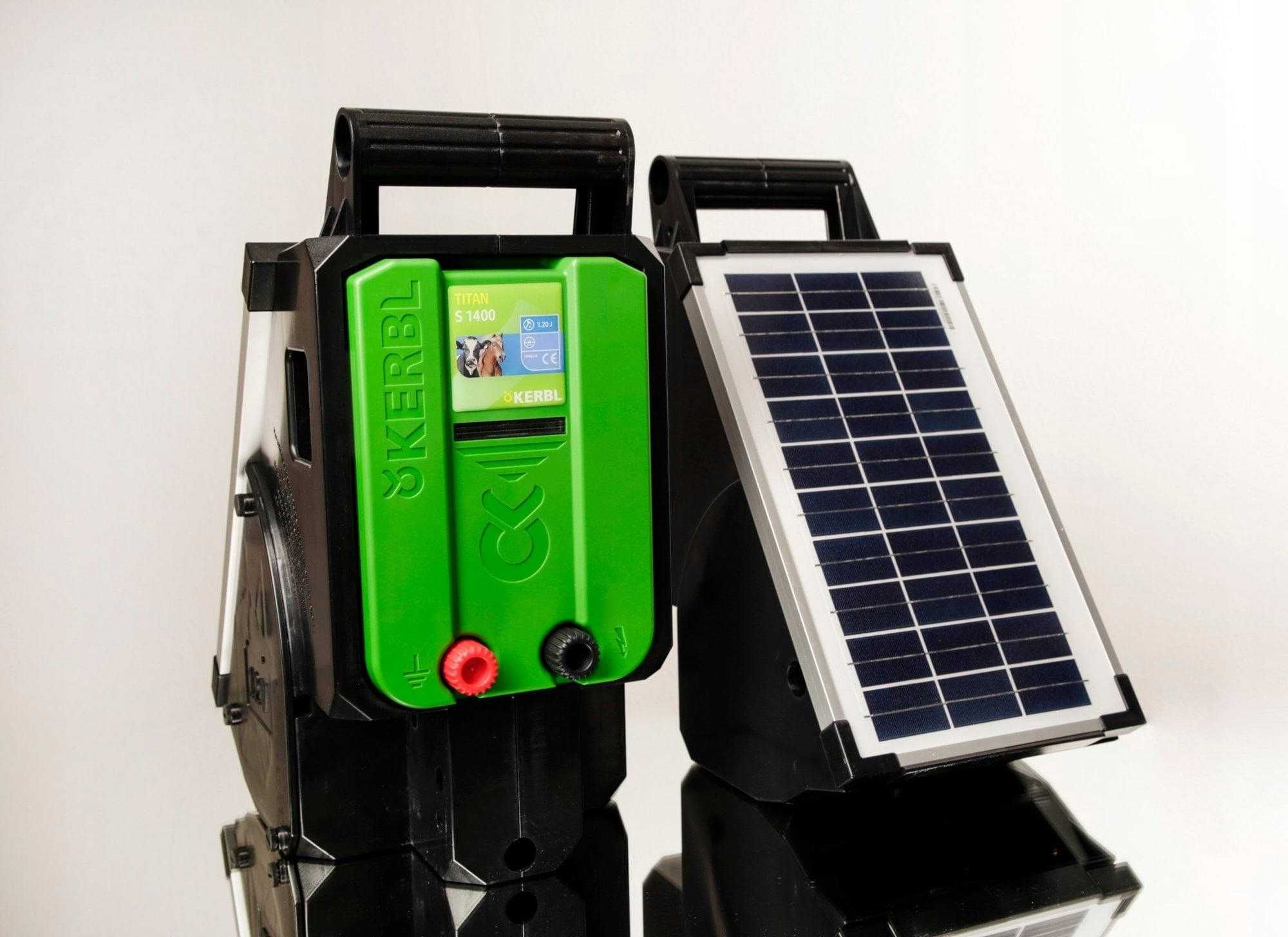 Elektryzator solarny TITAN S 1400, dla koni, bydła i małych zwierząt