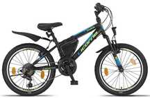 Niemiecki rower górski dziecięcyI MTB GUIDE 18 biegów SHIMANO 20 cali