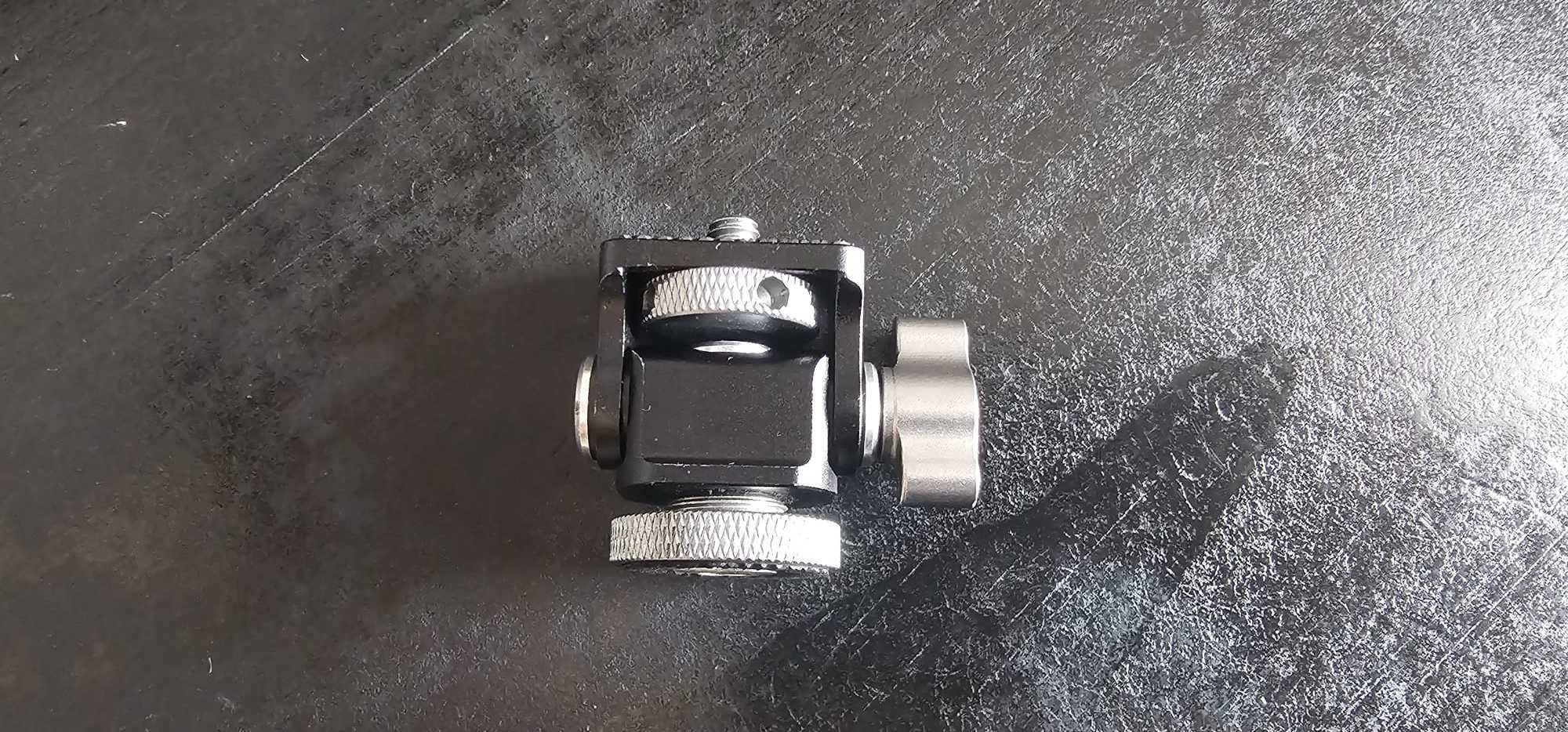Suporte Tripé 1/4 ajustável de alumínio