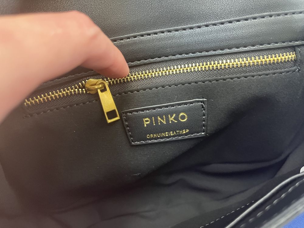 Кожаная сумка Pinko