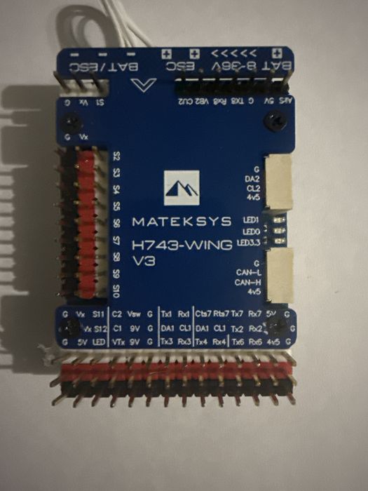 Контролер польоту Matek H743-WING V3 для літаючого крила