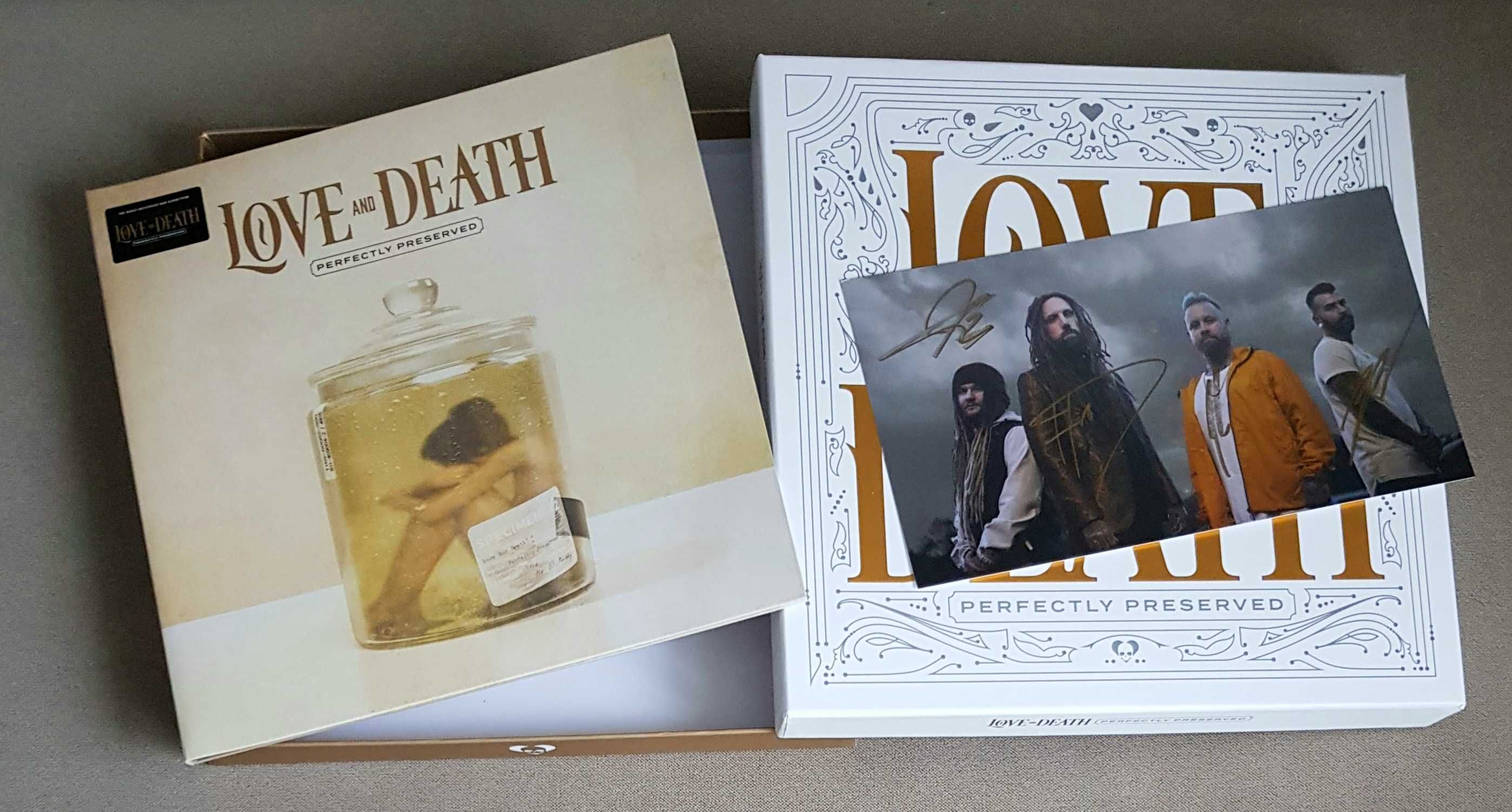 Love And Death - Perfectly Preserved Crystal Clear Vinyl Box Set