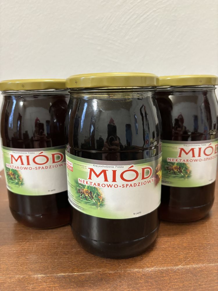 Miód Spadziowy , Lipowy , Leśny , Akacjowy,