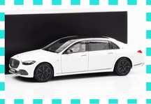 1:18 MERCEDES-BENZ X223 S680 Maybach Night Series opalite white dealer