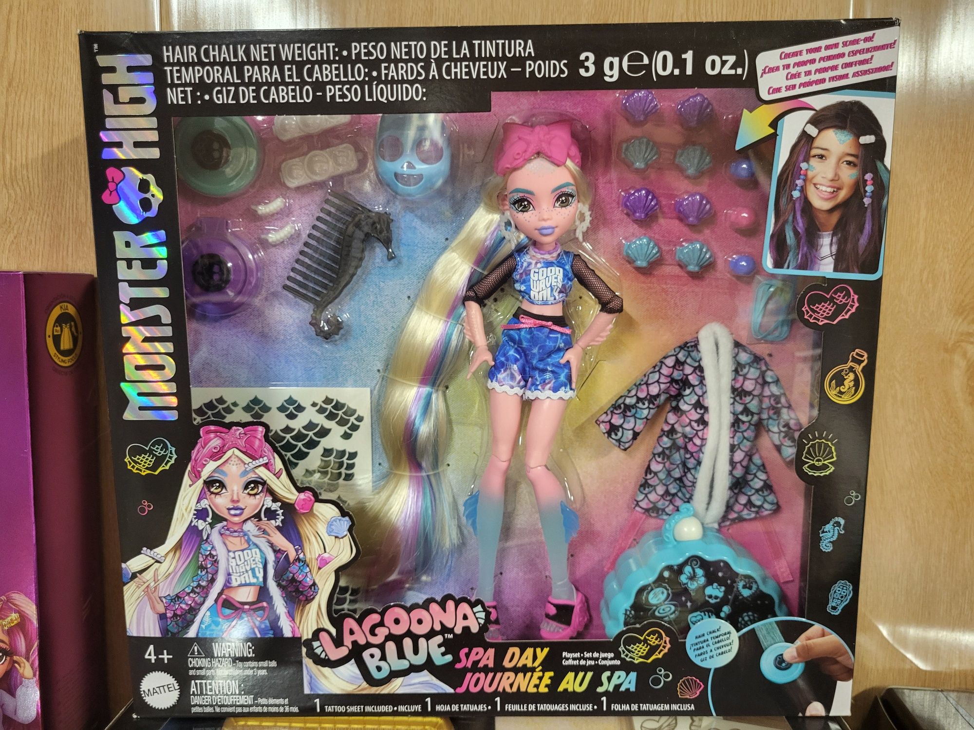 Монстер Хай кукла Лагуна Спа день  Monster High Lagoona Spa Day Mattel